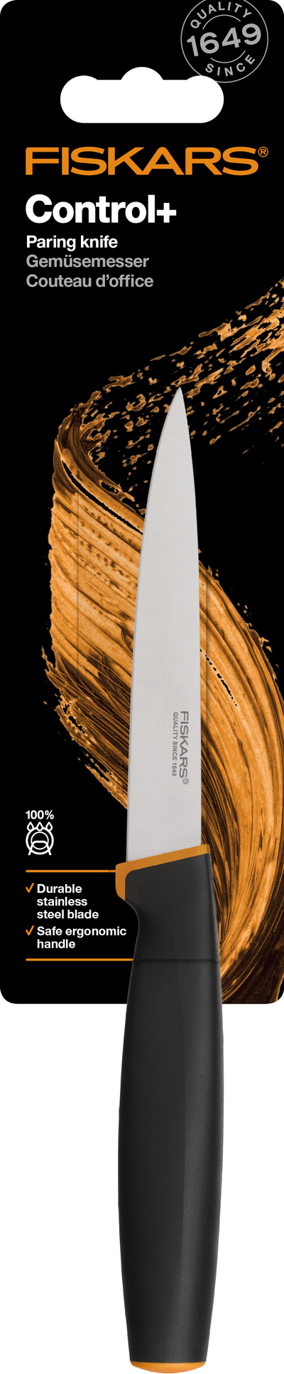 Fiskars Control+ vihannesveitsi