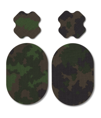 Vaatelaastari FabPatch Extreme Camo 4kpl