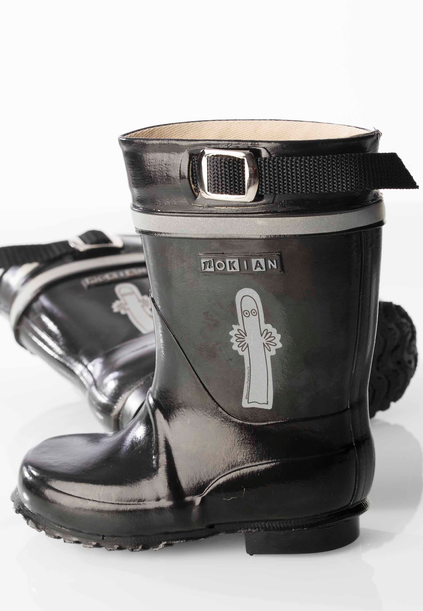 Lasessor X Moomin heijastava tekstiilitarrasetti Hattivatit  ja muita hahmoja