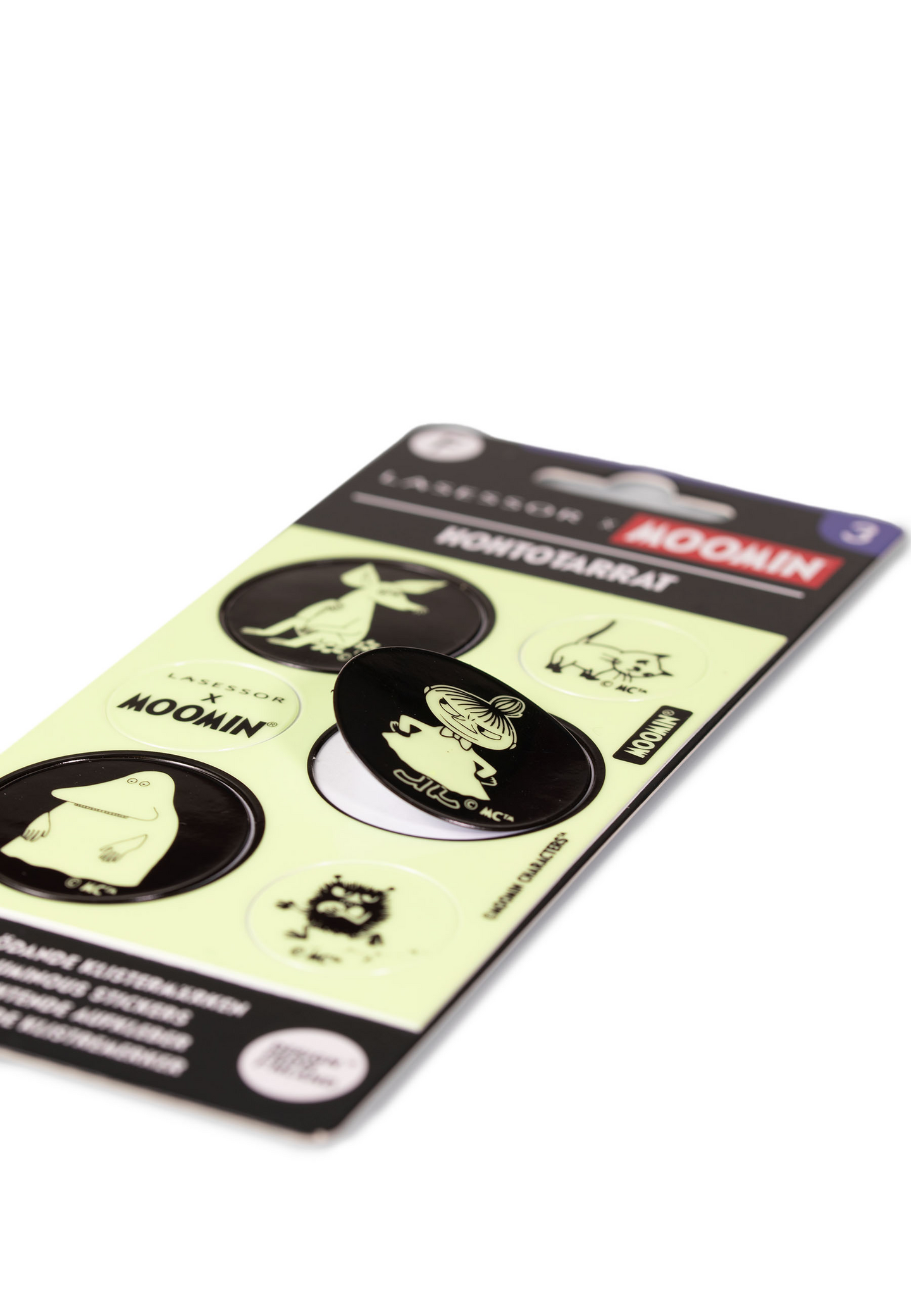 Lasessor X Moomin hohtotarrasetti Nipsu ja kumppanit