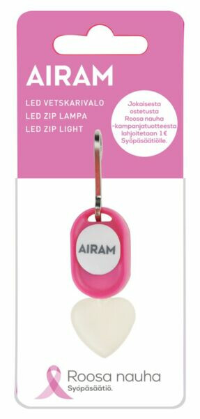 Airam Roosa nauha LED-vetskarivalo