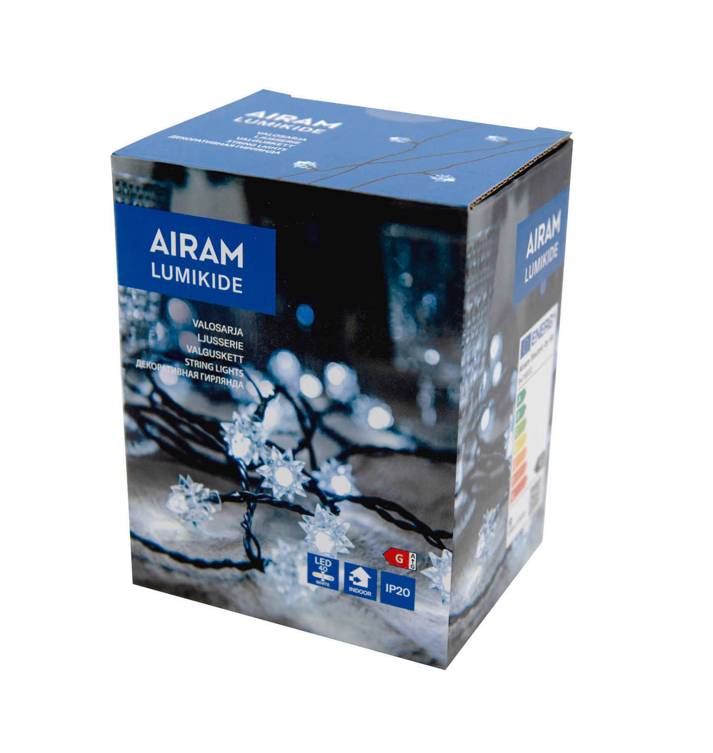 Airam Lumikide valosarja kirkas 40LED IP20