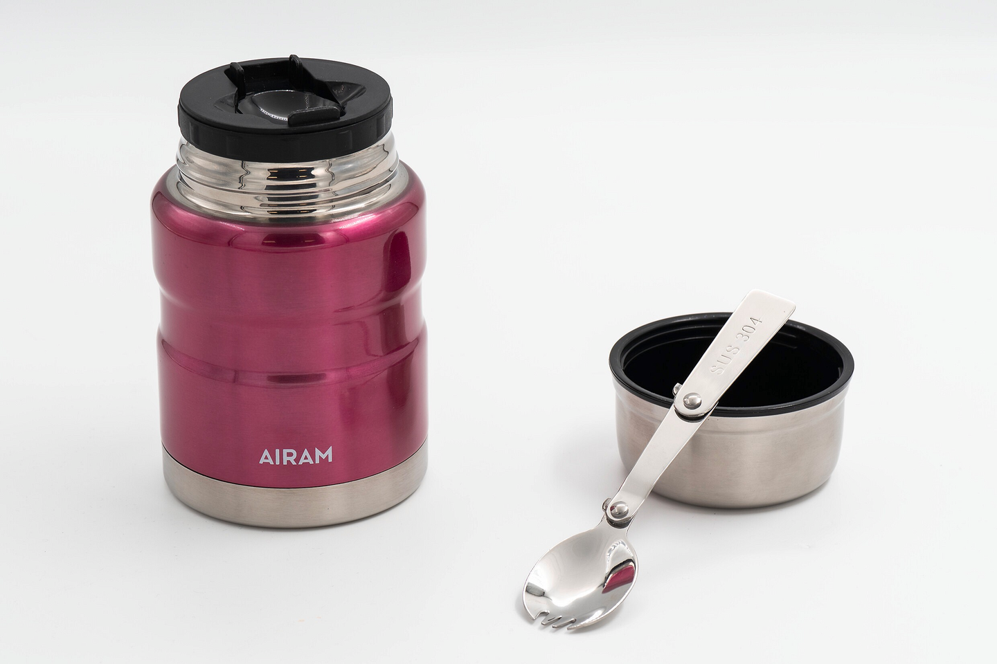 Airam Roosa nauha Hekla ruokaterästermos 0,5 l