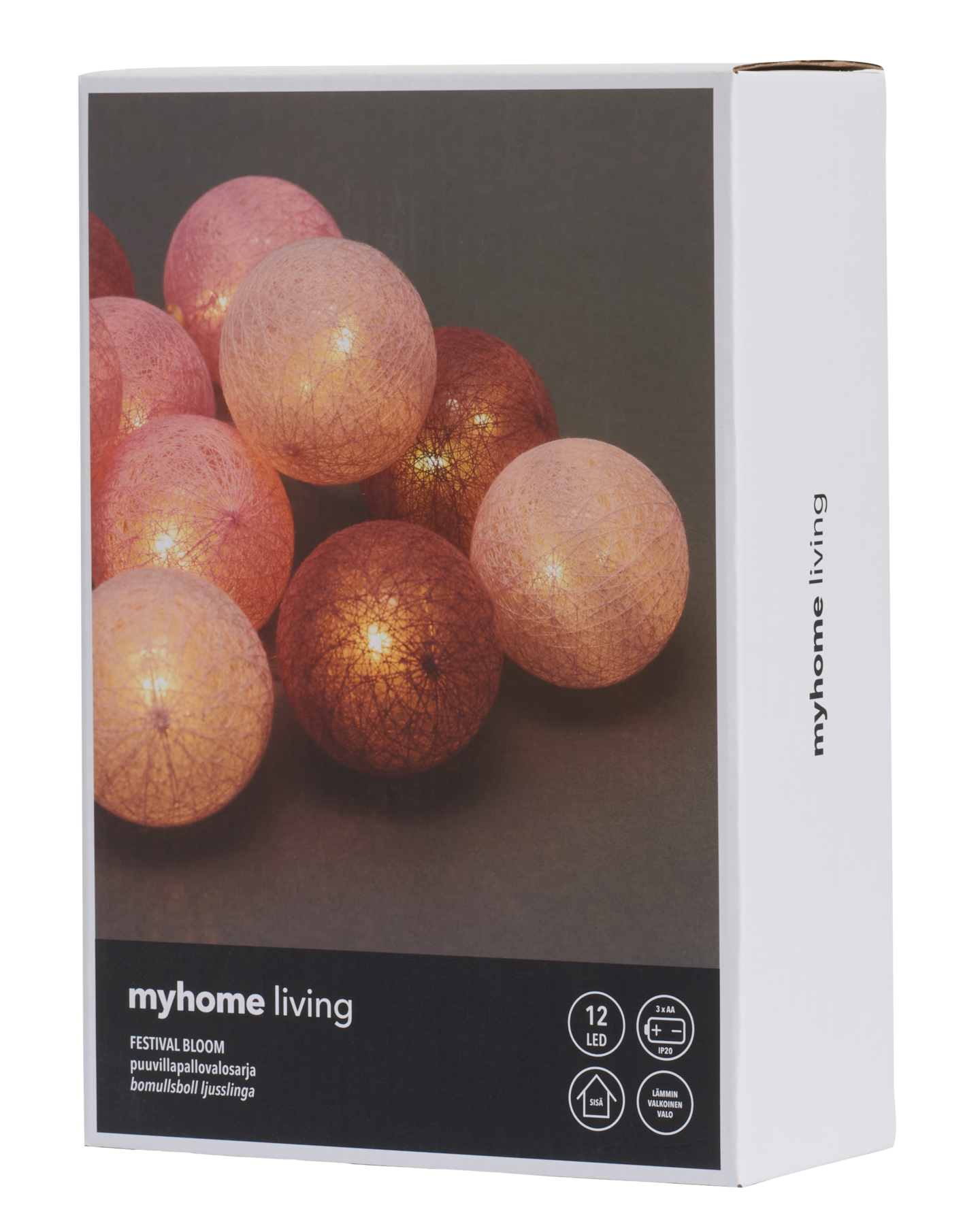 myhome Festival Bloom pallovalosarja 12 led