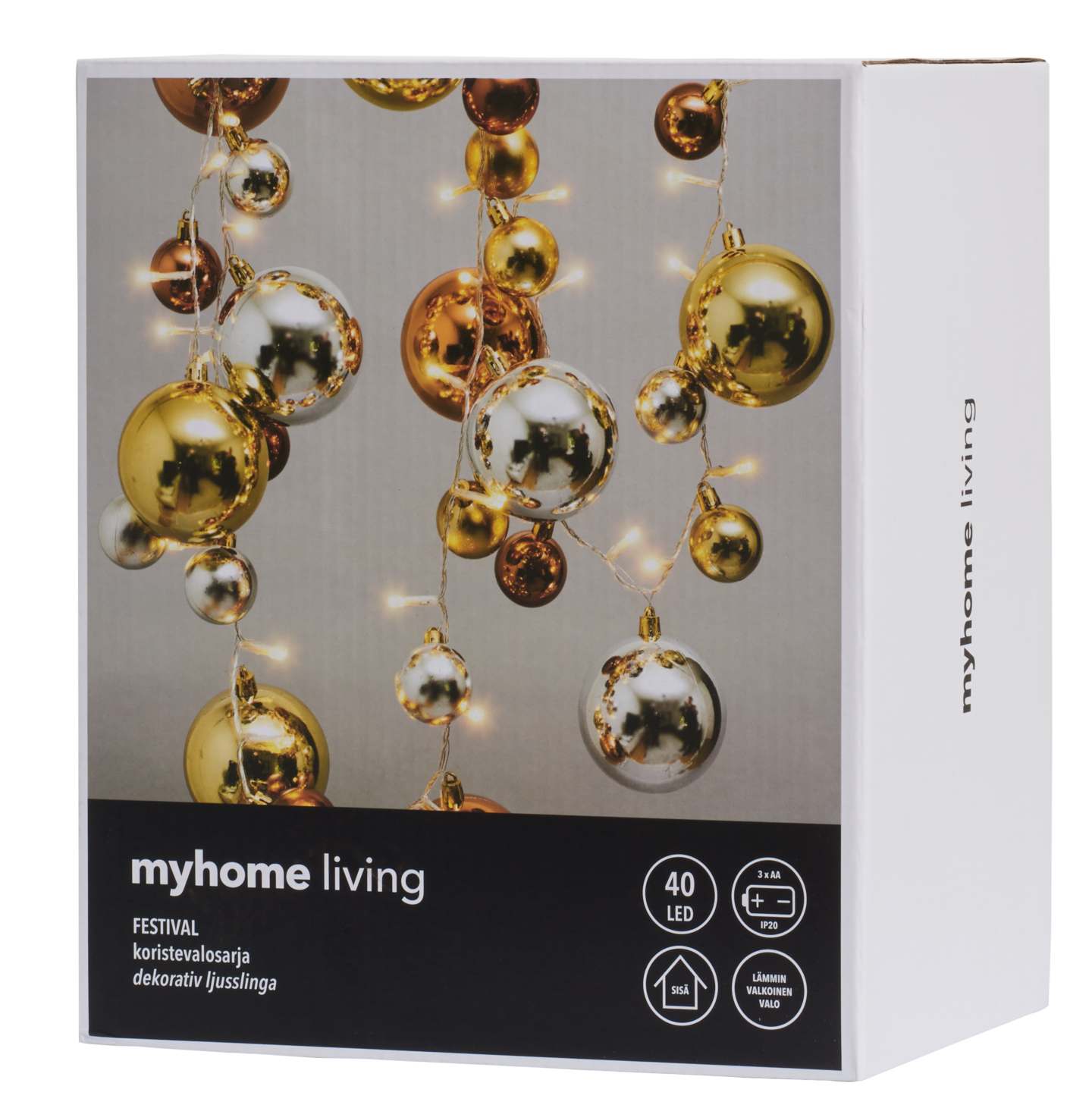 myhome Festival koristevalosarja 40 led
