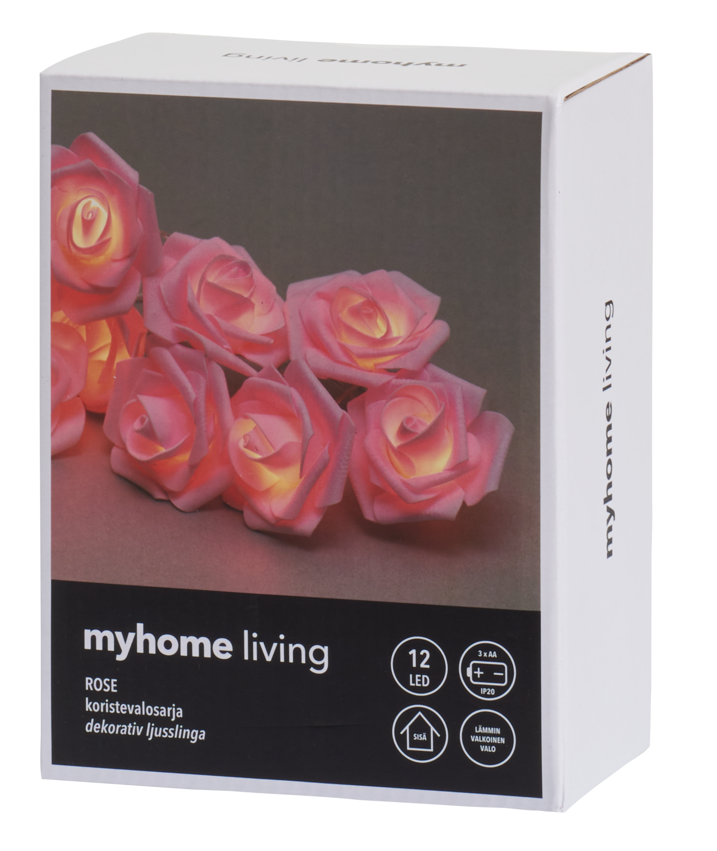 myhome Rose koristevalosarja 12 led