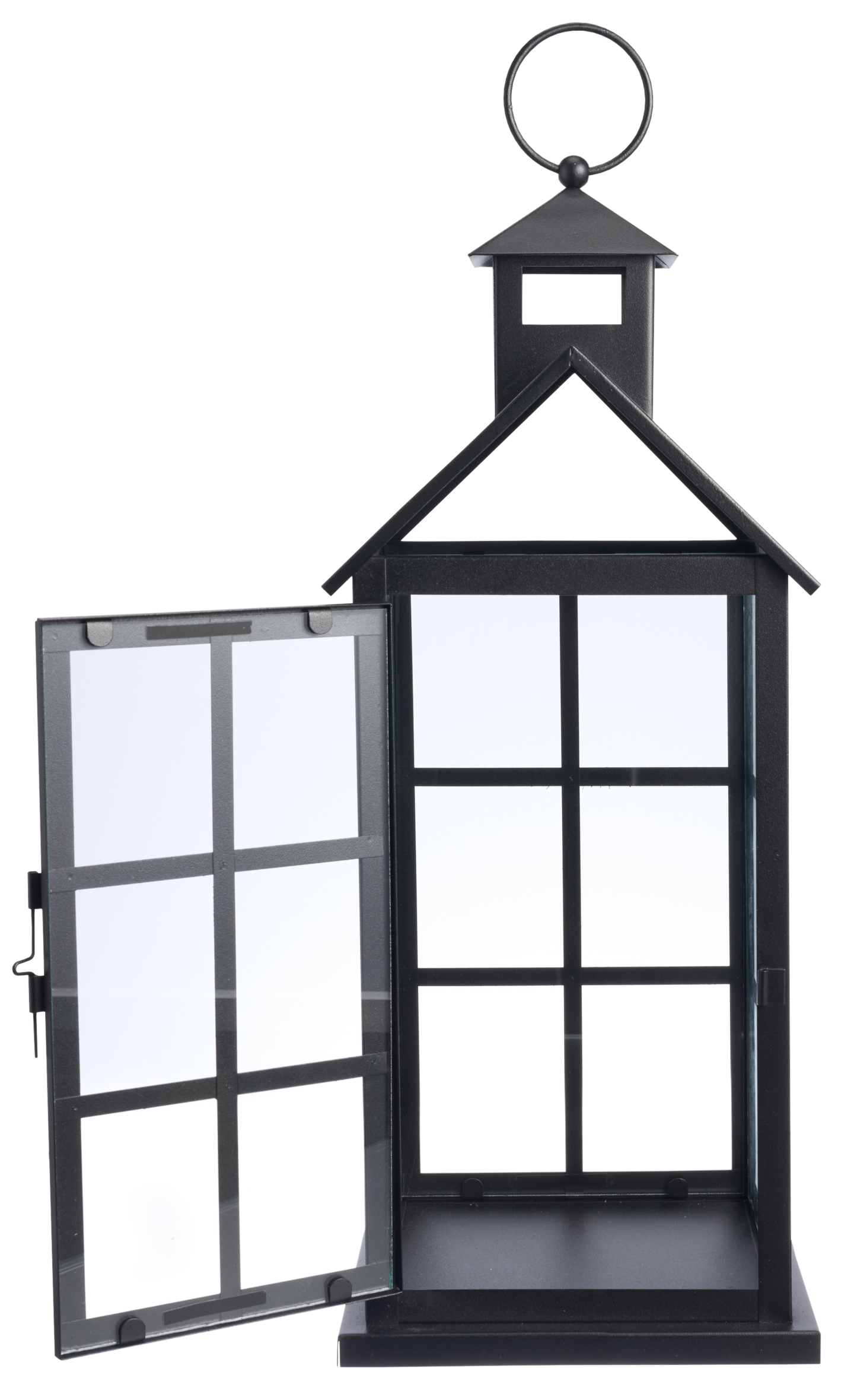 myhome Ruudukko lyhty 46cm musta