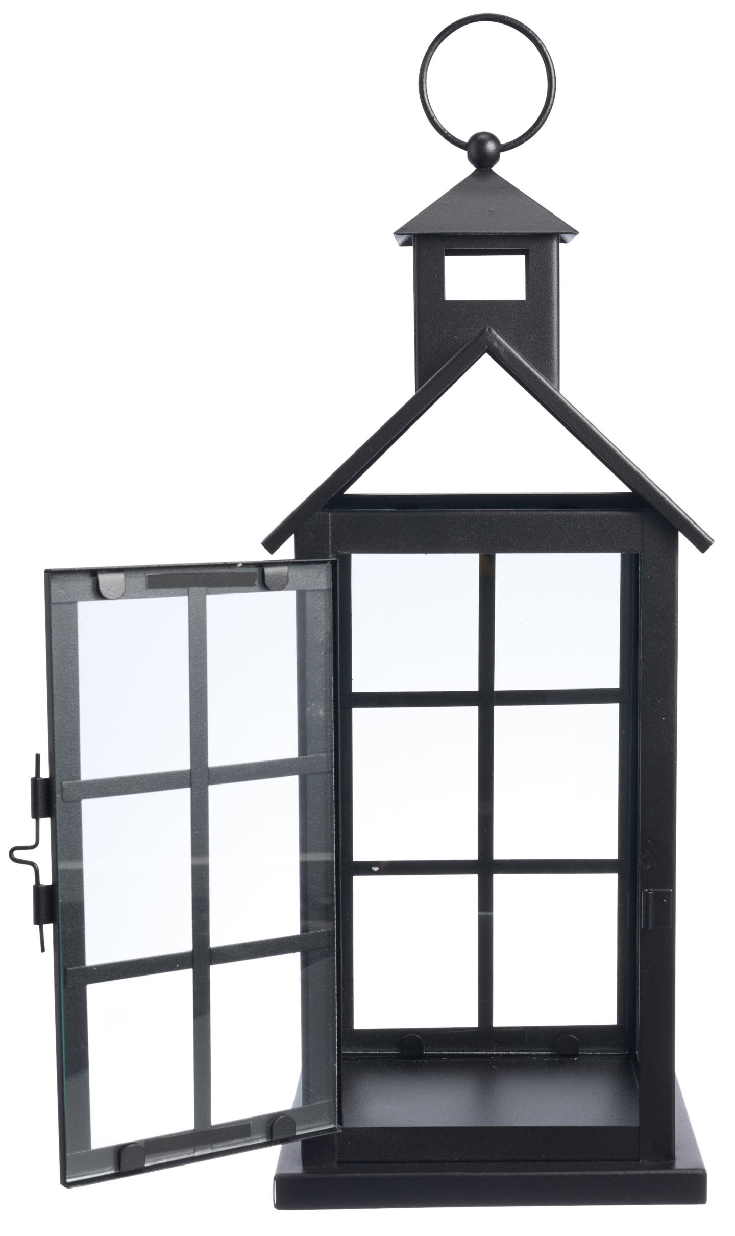 myhome Ruudukko lyhty 38cm musta