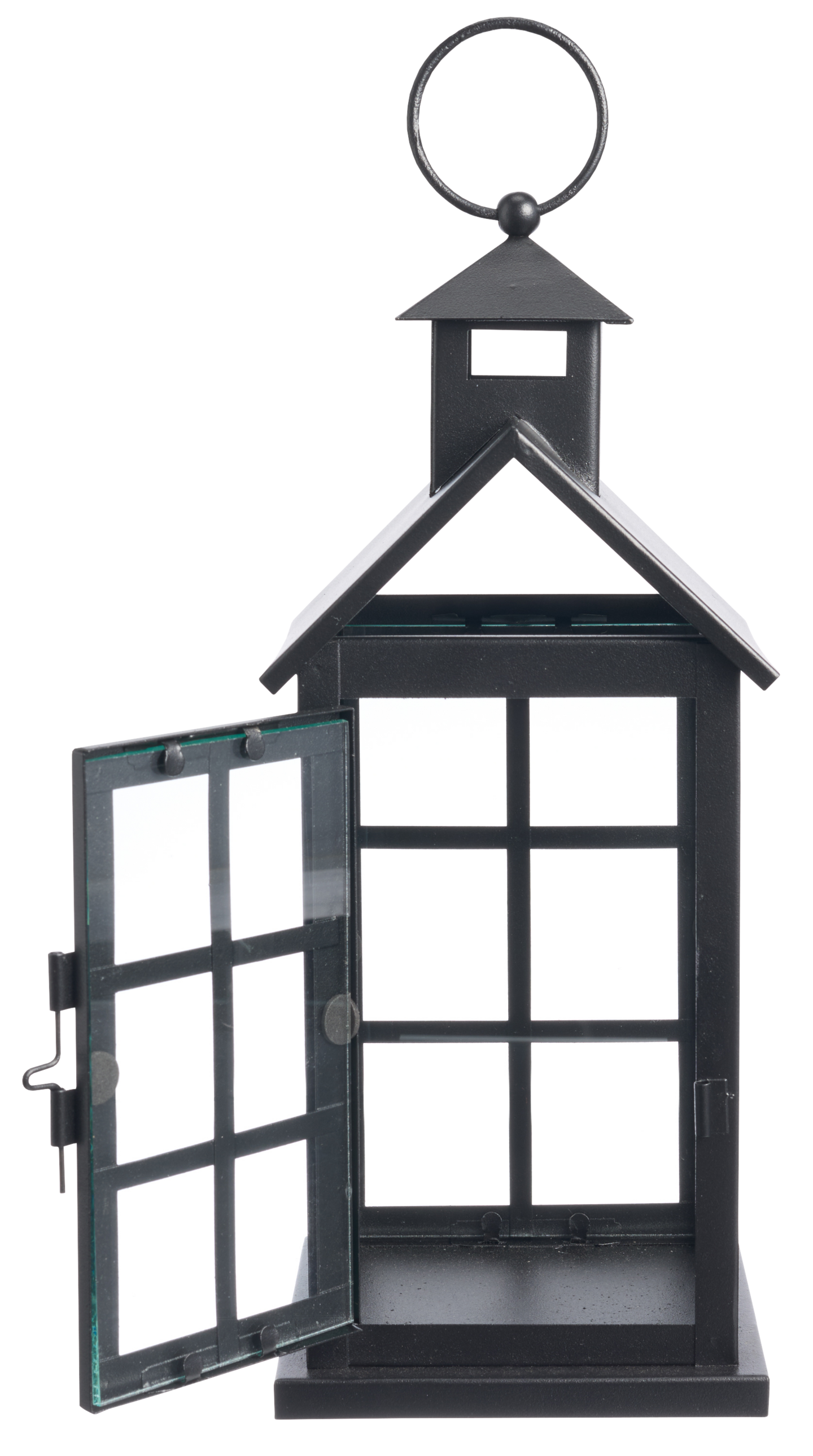 myhome Ruudukko lyhty 30cm musta