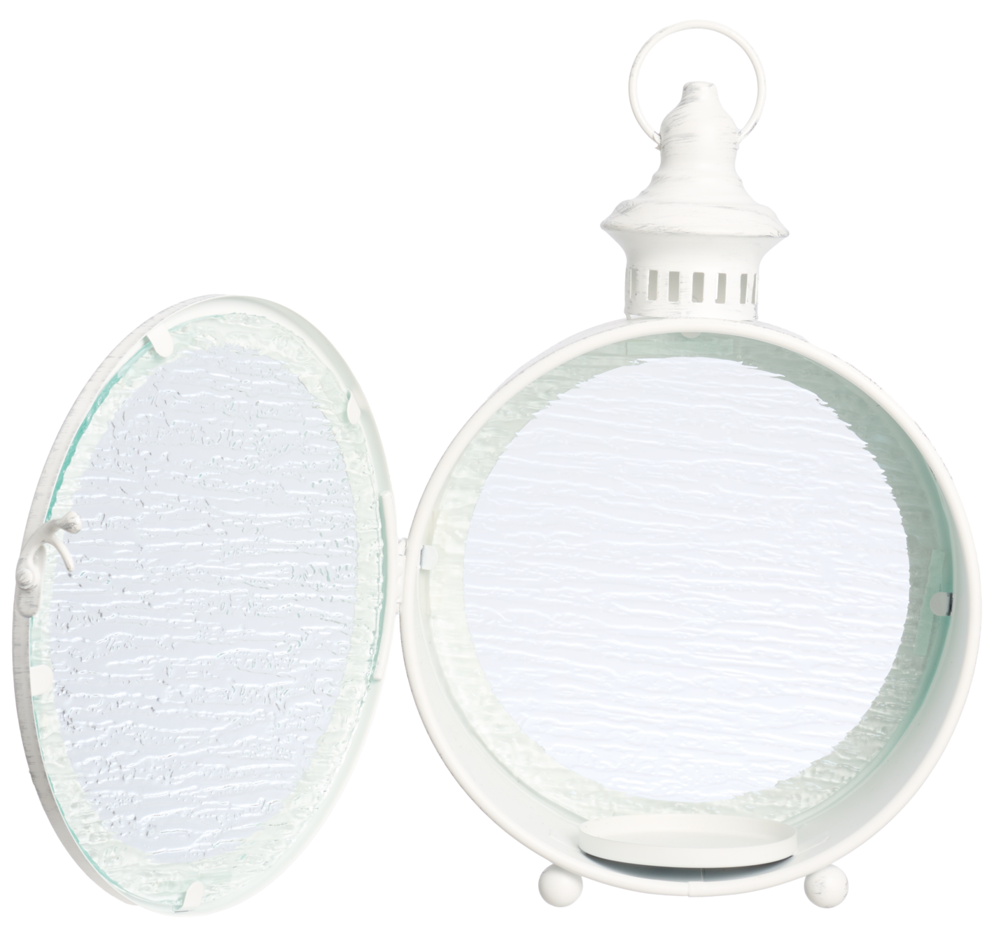 myhome Hygge lyhty pyöreä 29cm valkoinen