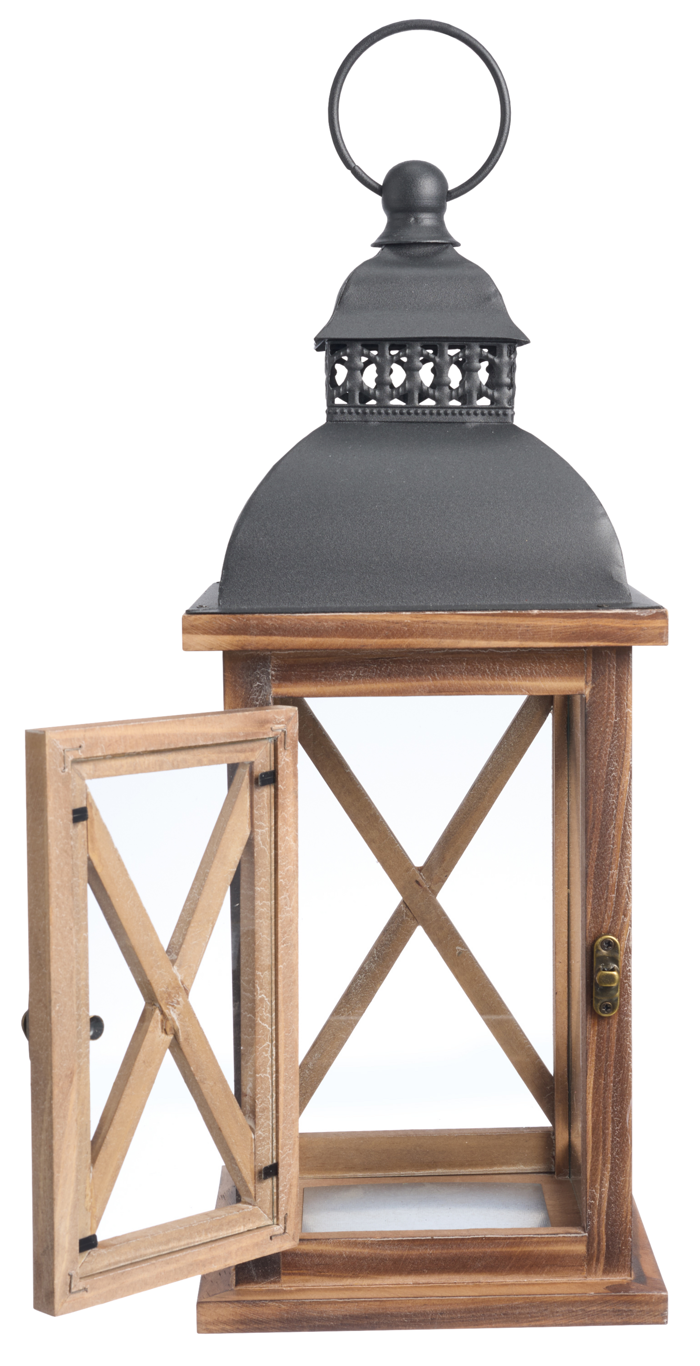 myhome Rustiikki lyhty 37cm ruskea