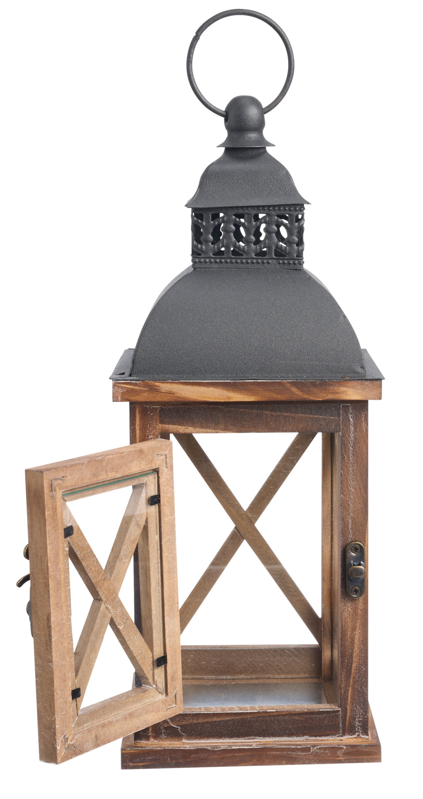 myhome Rustiikki lyhty 30cm ruskea