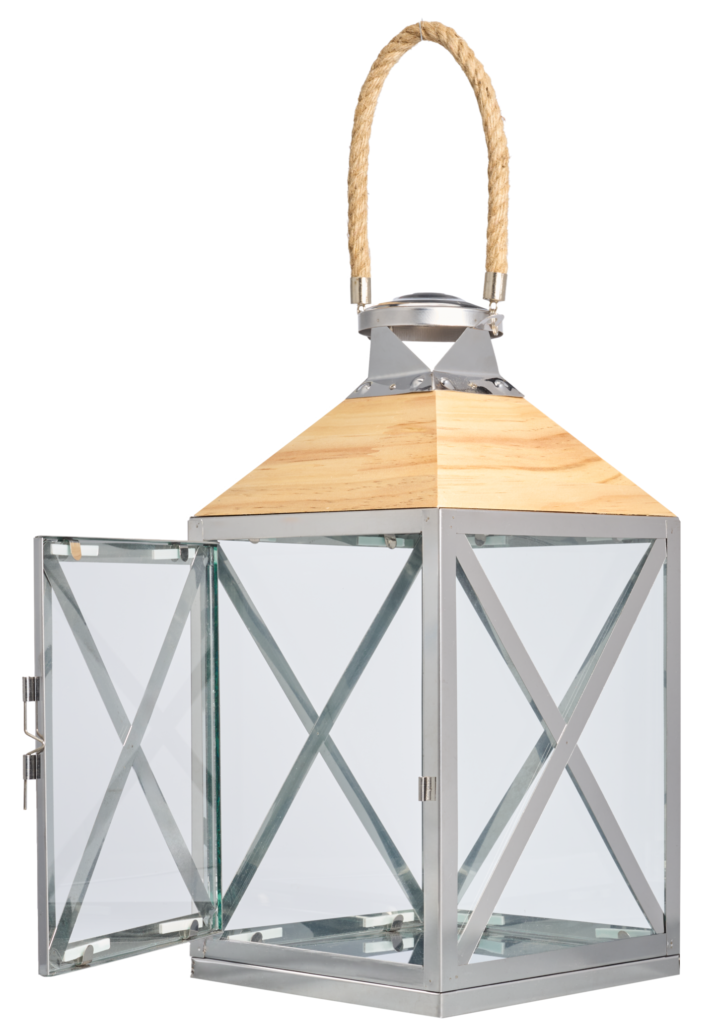 myhome Lux lyhty 38cm hopea