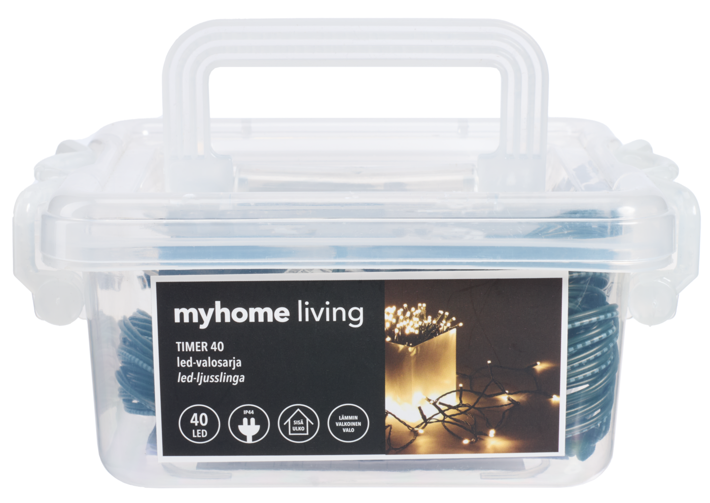 myhome Timer led-valosarja 40LED