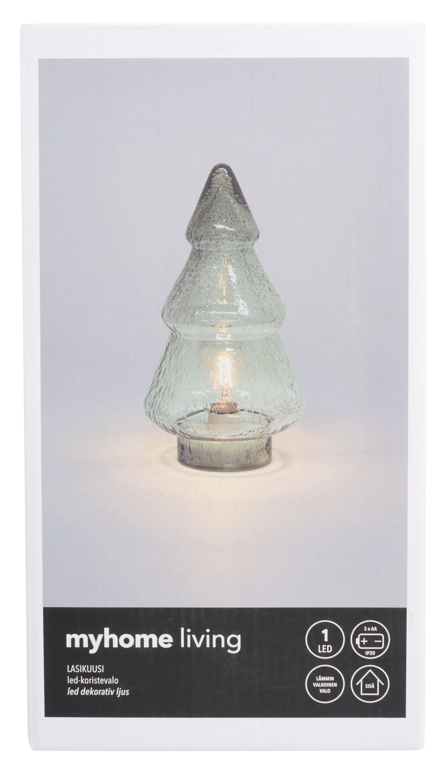 myhome led-lasikuusi 28 cm