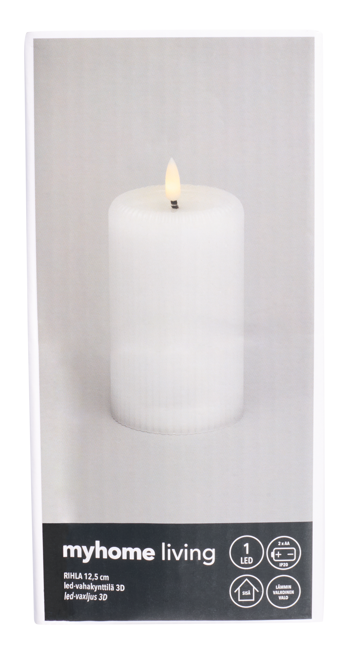 myhome led-vahakynttilä 12,5cm