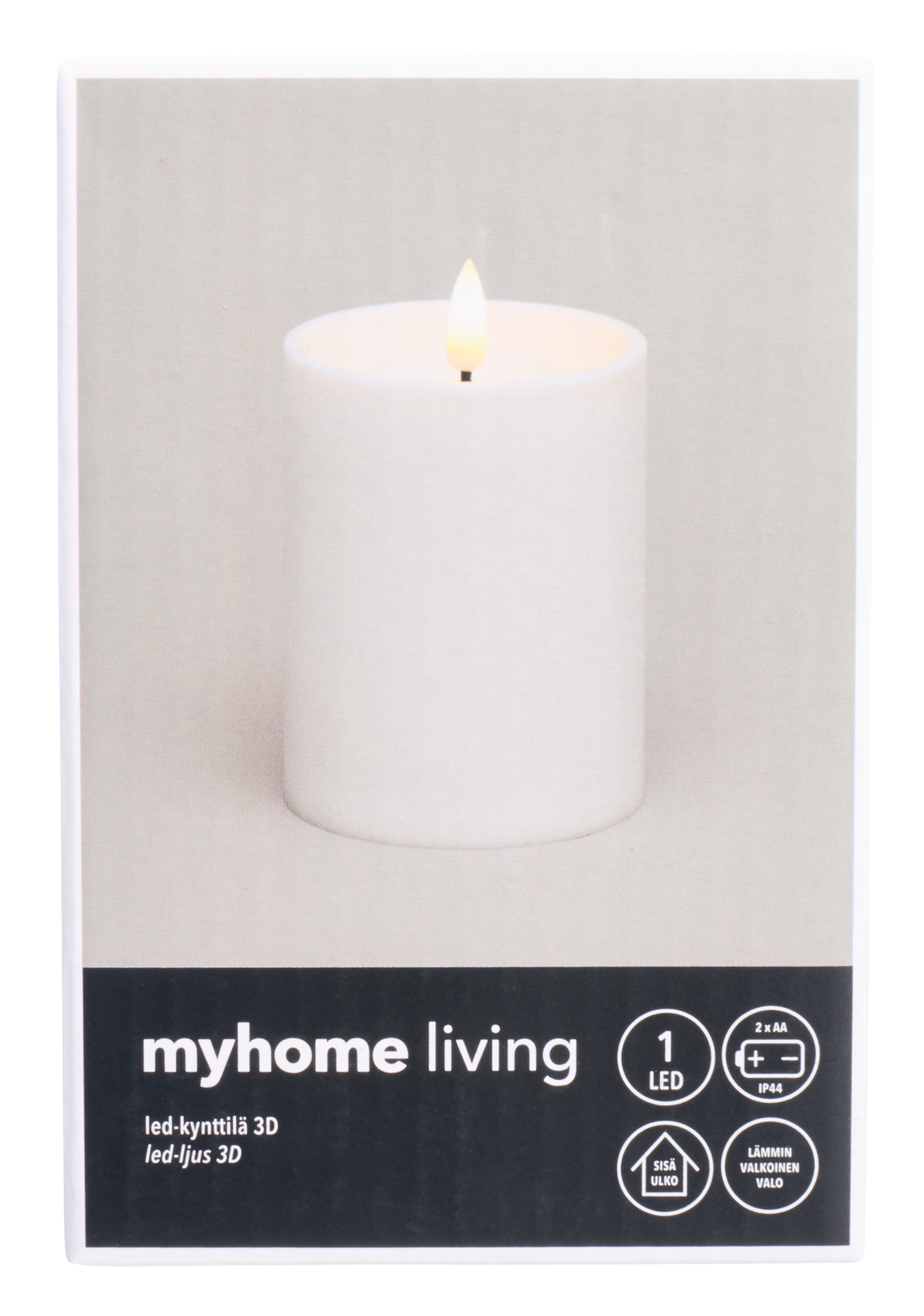 myhome led-kynttilä 10cm