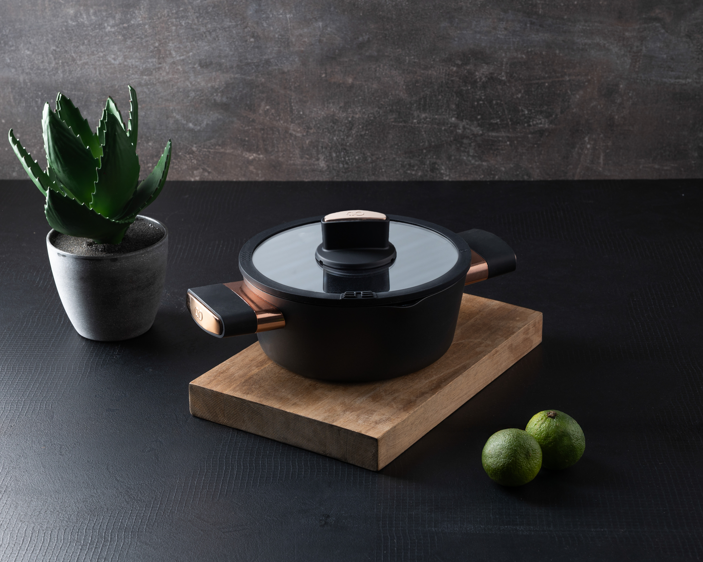 Infinity Chefs Copper kattila+kansi 2,1 l 20 cm