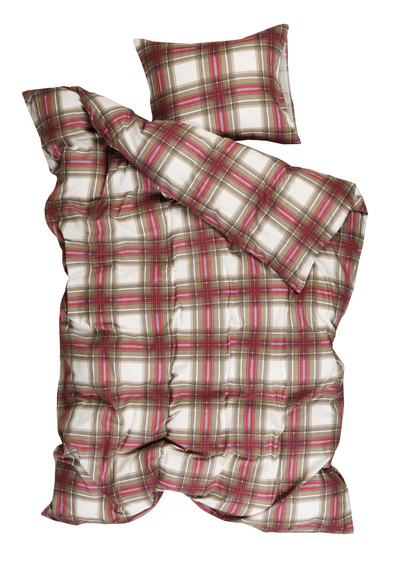 Hemtex 24h Cabin flanellipussilakanasetti 150x210 cm