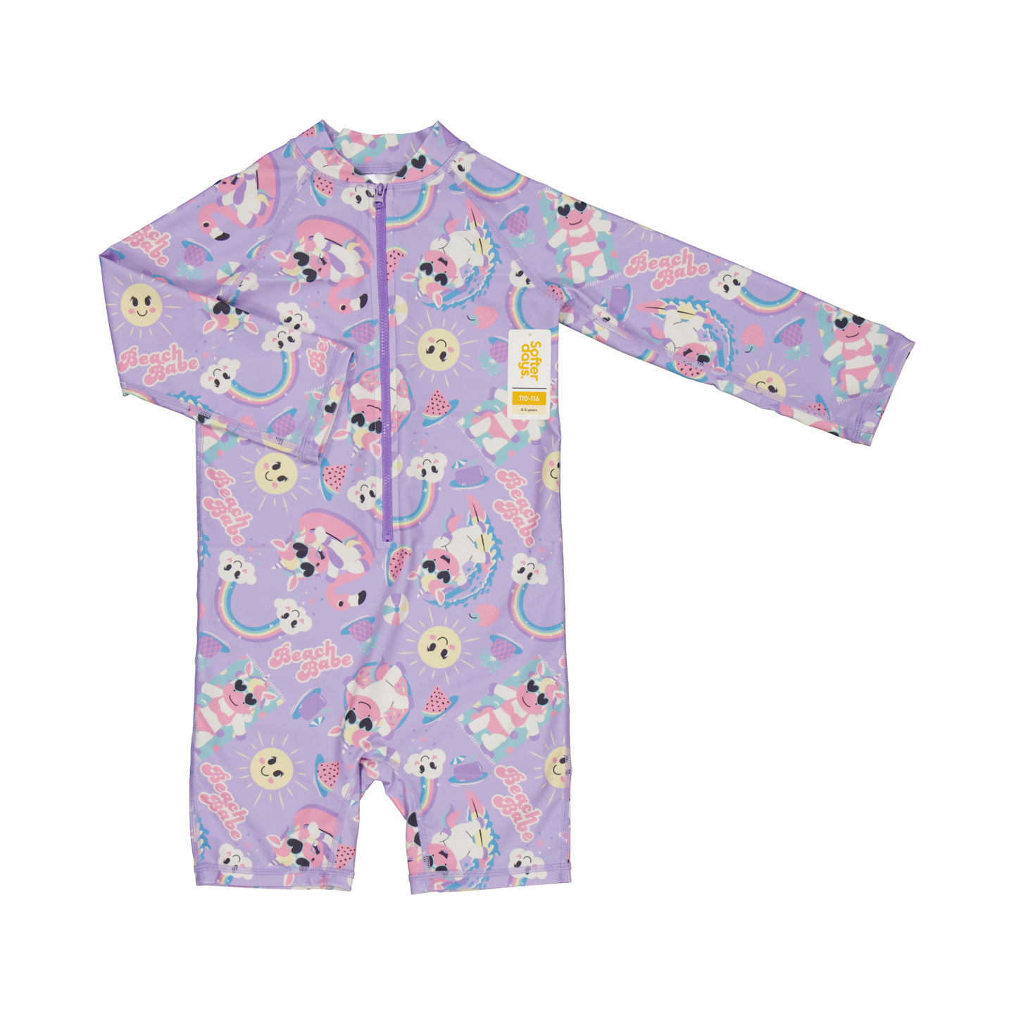 SD L uimahaal UPF+50 lila r 86-116