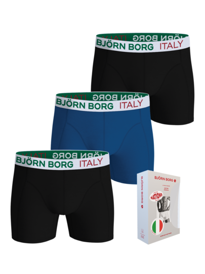 Björn Borg Cotton Stretch Bokserit 3kpl/pkt Italia