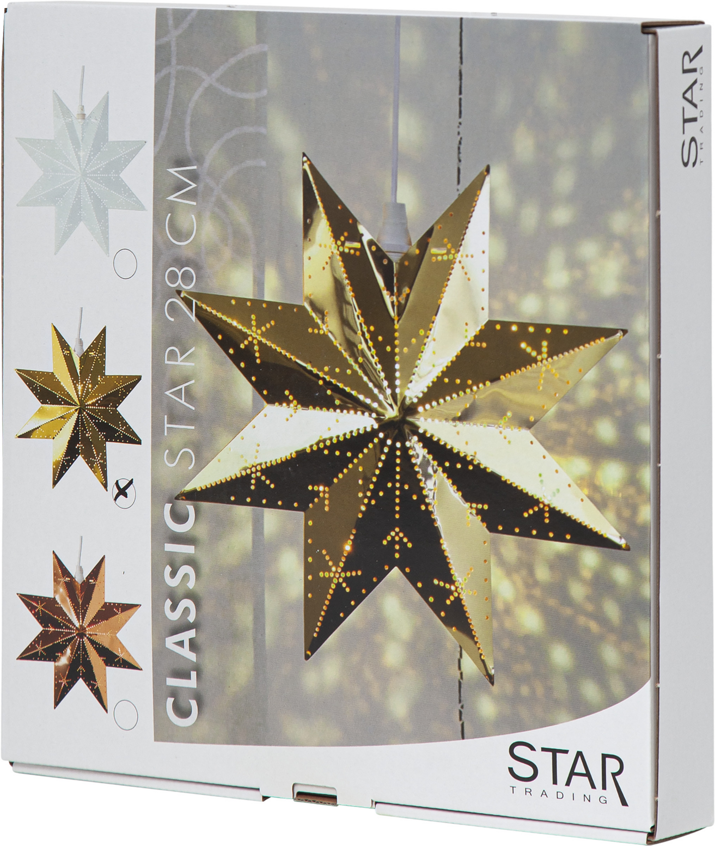 Star Classic metallitähti messinki