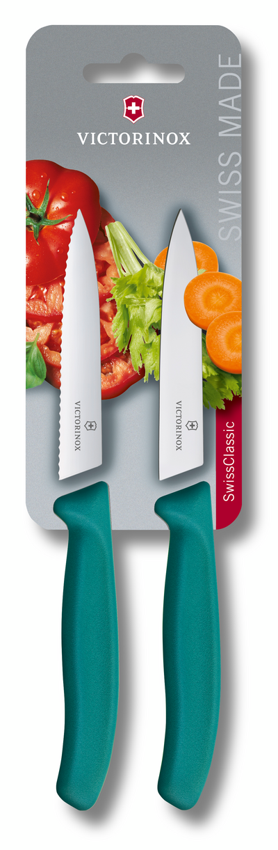 Victorinox kuorimaveitsi 10 cm 2 kpl vihreä