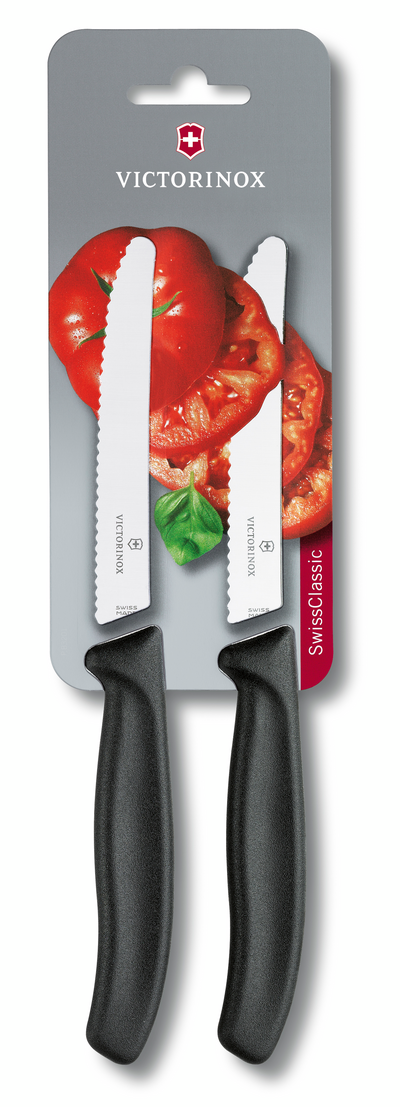 Victorinox tomaattiveitsi 11 cm 2 kpl musta