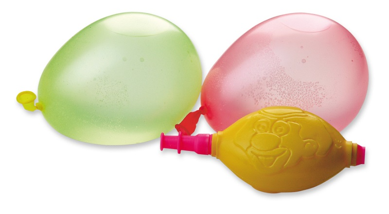 Vesi-ilmapallo 50 kpl ja pumppu