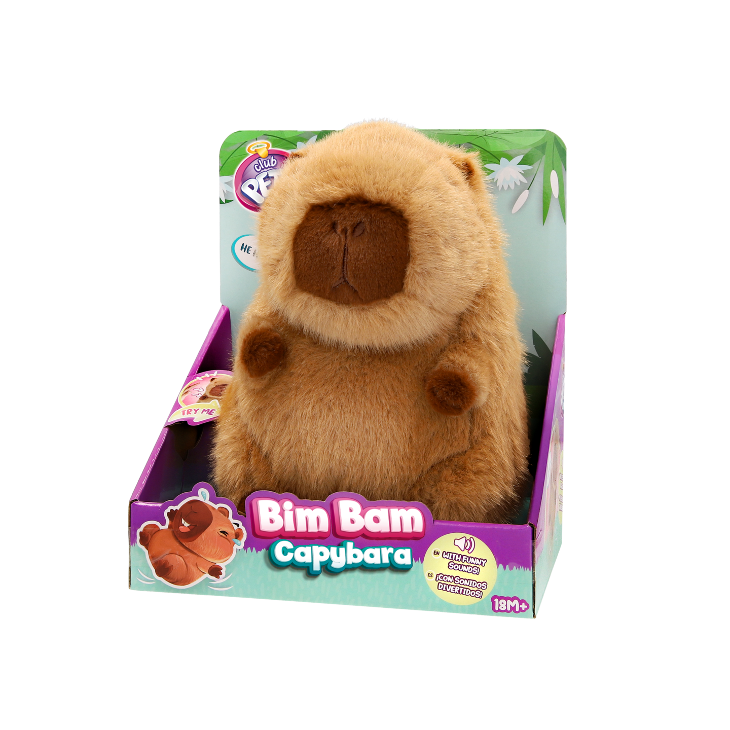 Club Petz Bim Bam Capybara interaktiivinen pehmo