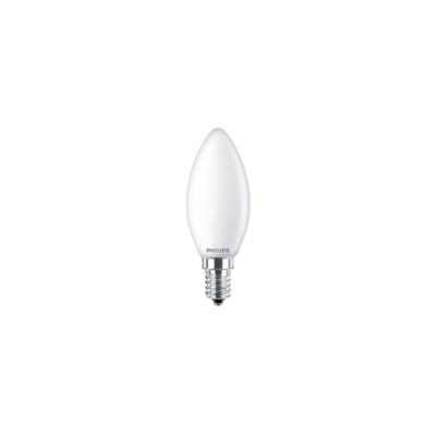Philips LED kynttilä E14 470lm matta 27K