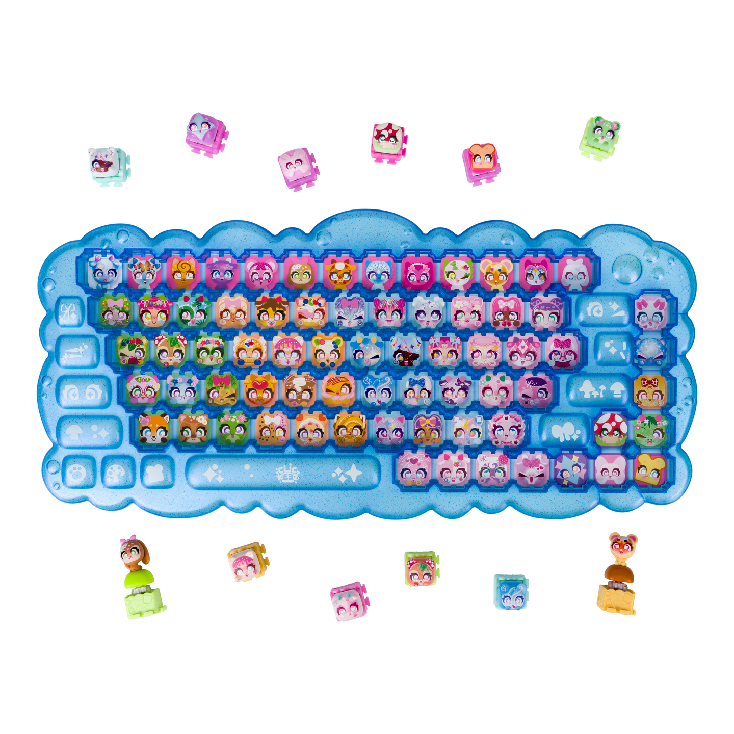 Clickeez Keyboard Mega Pack fidgetleikki