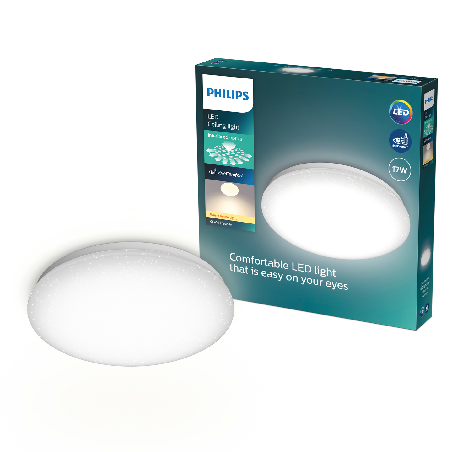 Philips CL200 Sparkle kattovalaisin 17 W 2700 K 1700 lm