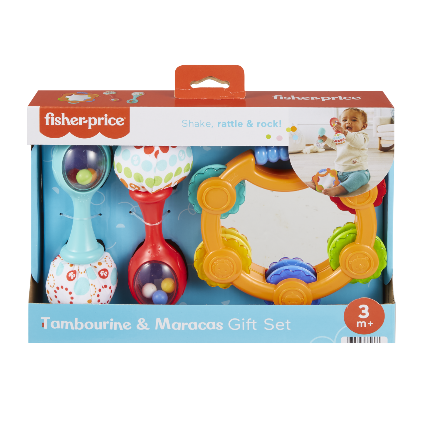 Fisher-Price tamburiini ja marakassit