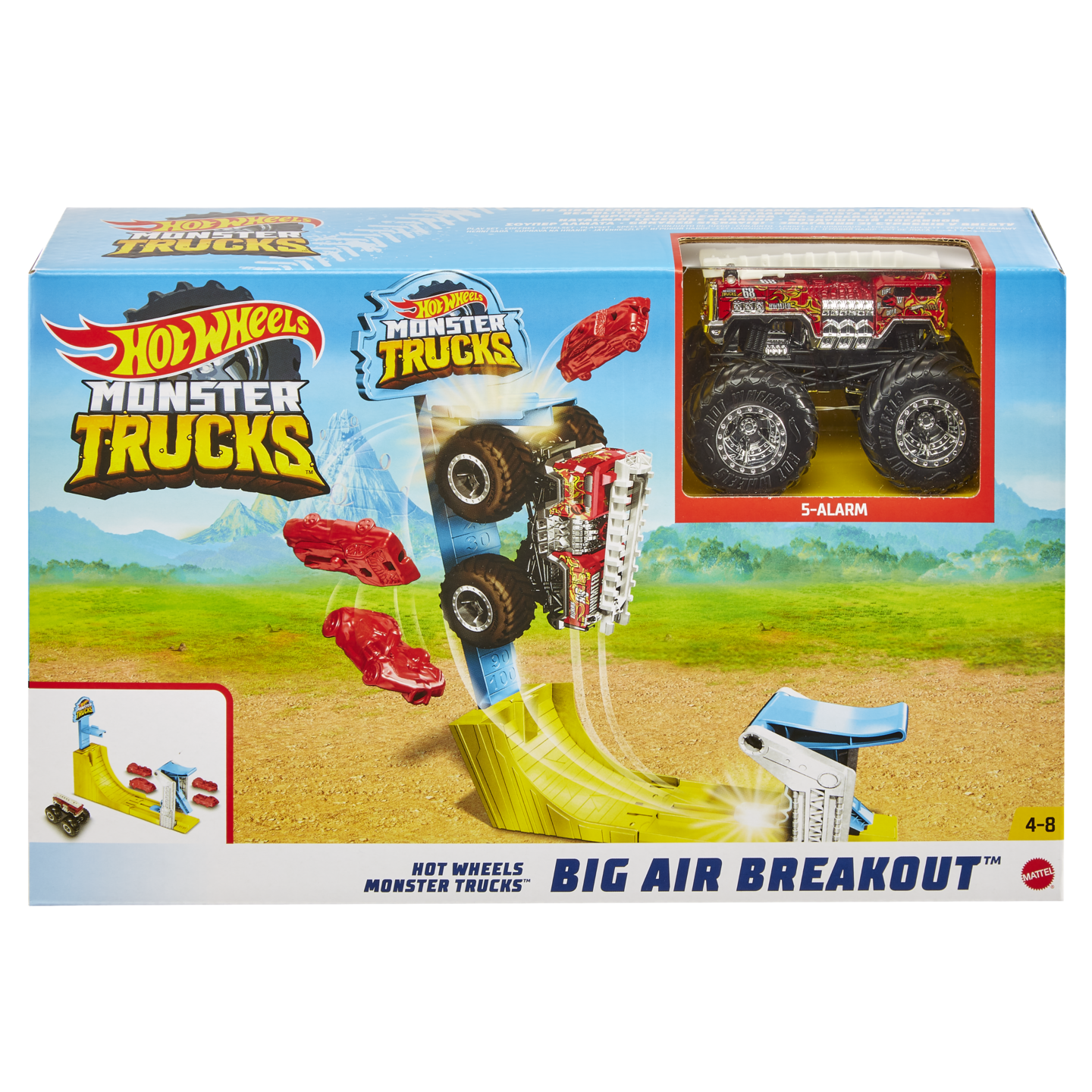Hot Wheels Monster Trucks Big Air Breako
