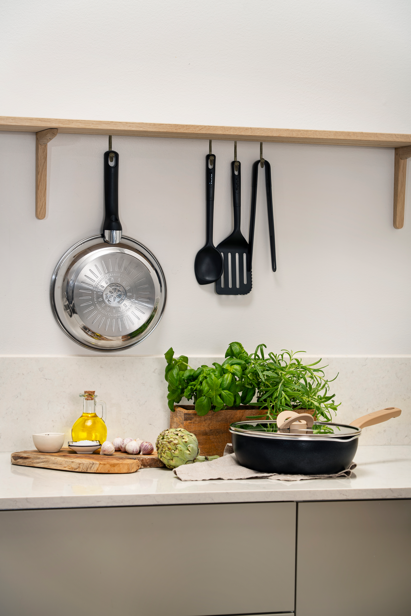 Tefal One Pick Pot Pan monitoimipannu 24cm