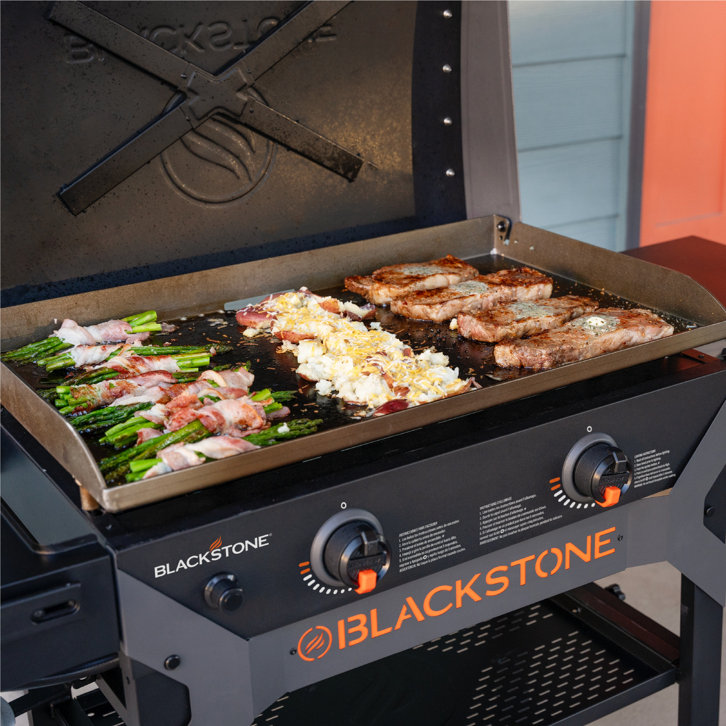 Blackstone Iron Forge Omnivore 28 parilagrilli kannella