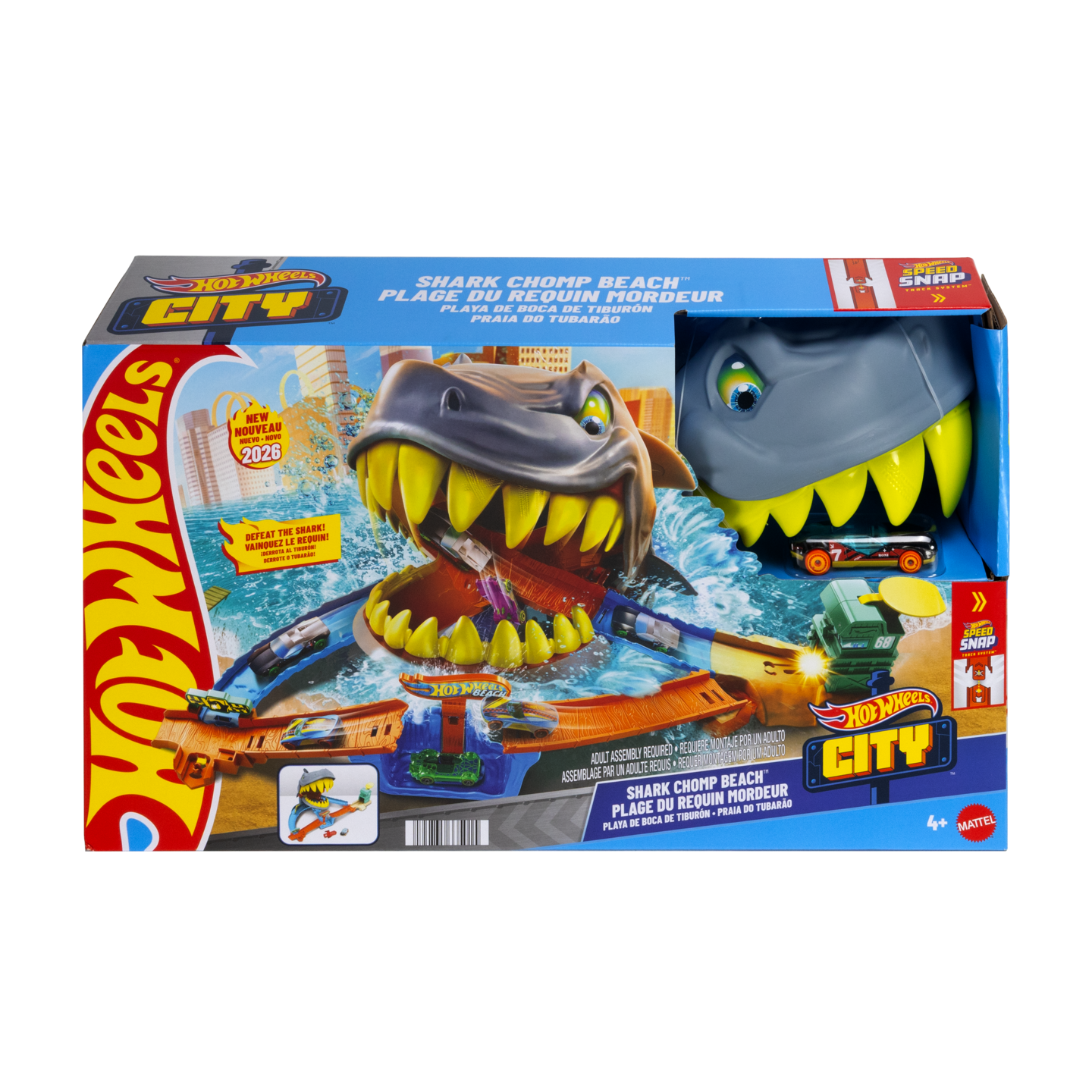 HOT Wheels City Shark Beach -autorata