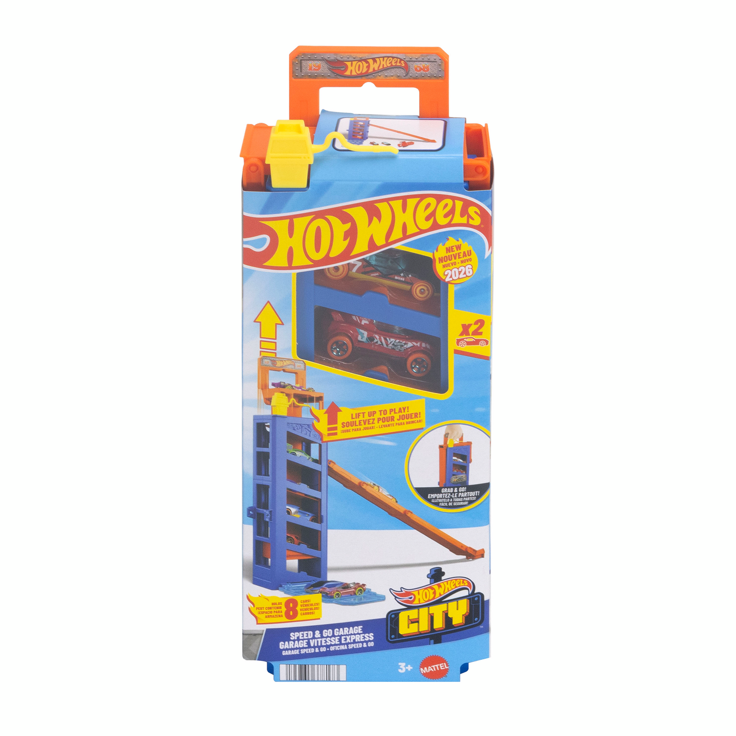 Hot Wheels Lift & Go Parking Garage -lei