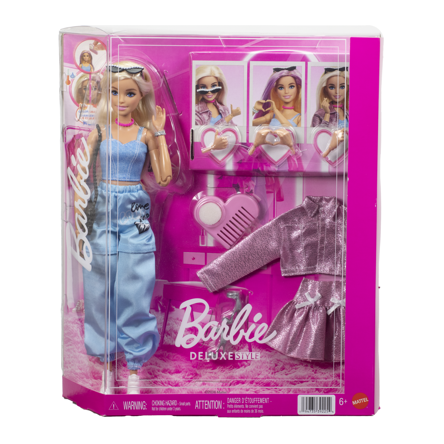 Barbie Deluxe Style Fashion Build Up -nu