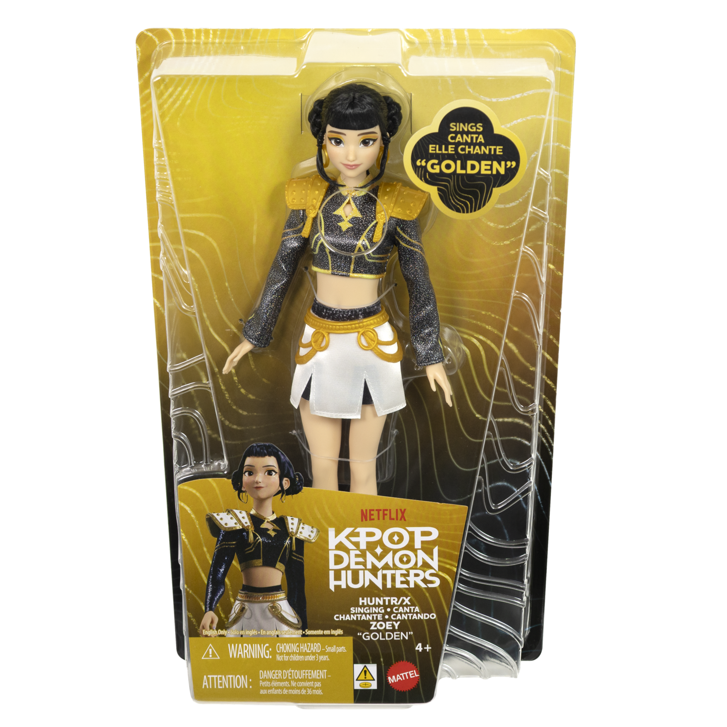 K-Pop Demon Hunters Singing Doll Zoey -l
