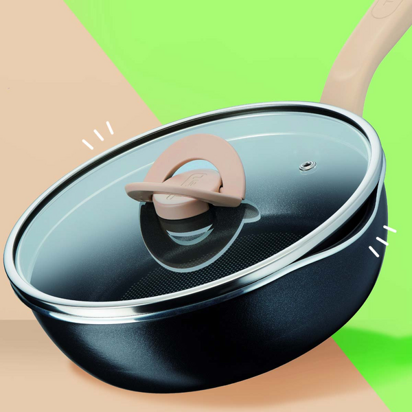 Tefal One Pick Pot Pan monitoimipannu 24 cm/2,6 l musta