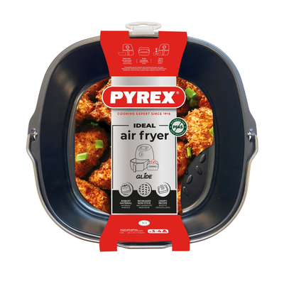 Pyrex Air fryer vuoka kahvalla 22x21cm/1,9L