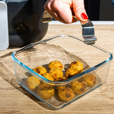 Pyrex Air fryer Single syvä vuoka 18x20cm/2L + kahva