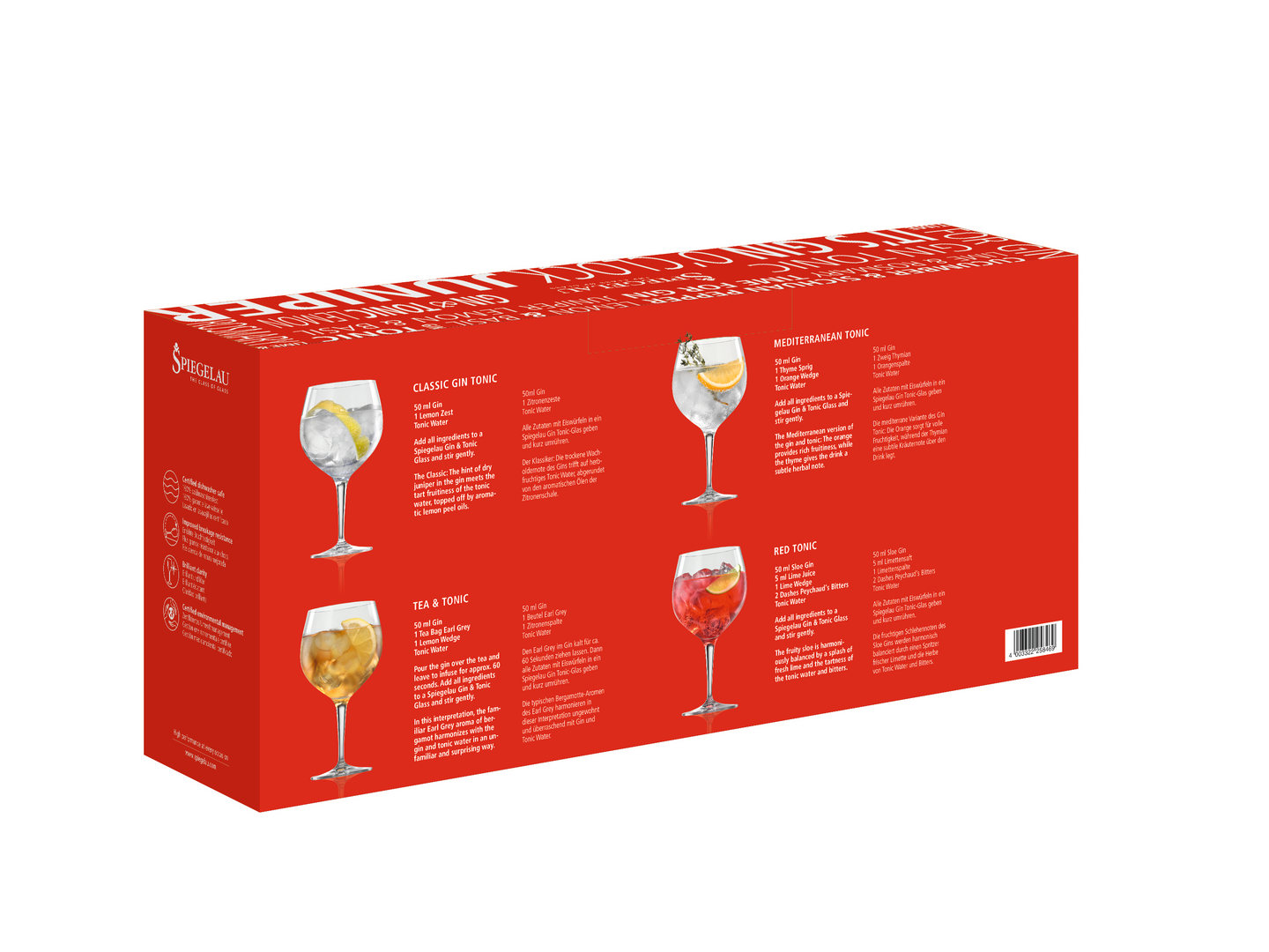 Spiegelau Gin & Tonic lasi 63 cl 4 kpl