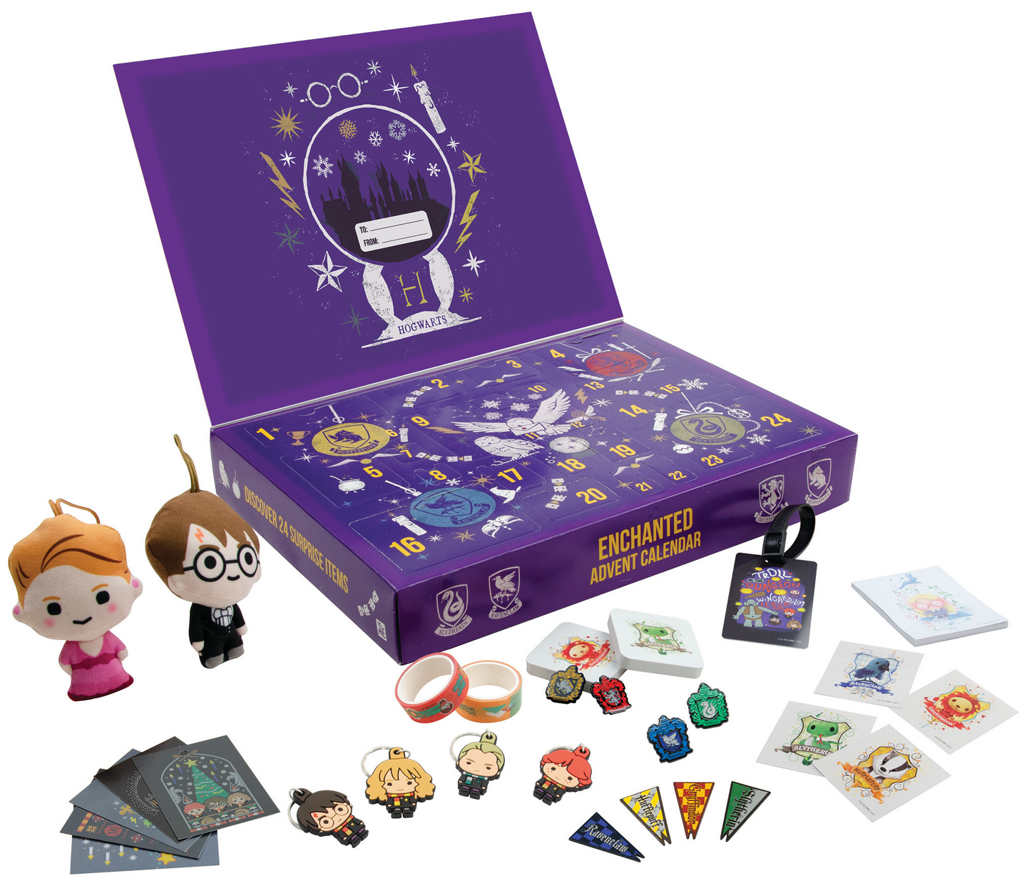 Harry Potter lumottu joulukalenteri