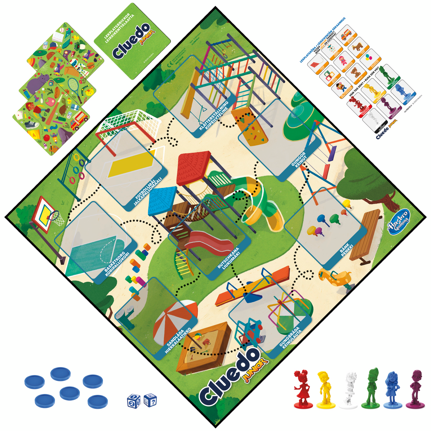Cluedo Junior -lautapeli (FI)
