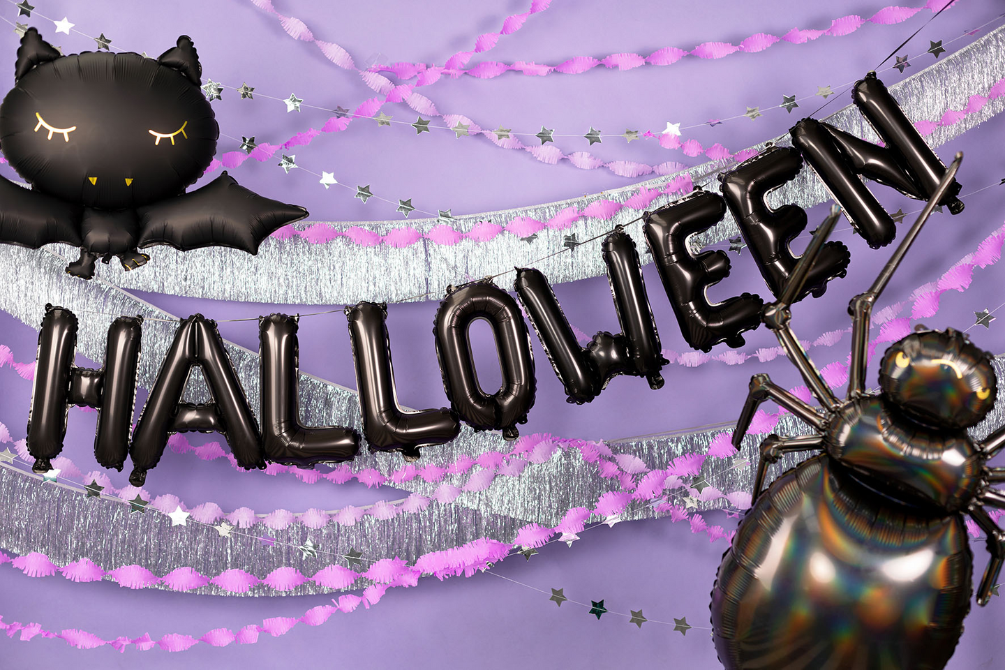 Halloween kirjaimet ilmatäytteinen foliopallo