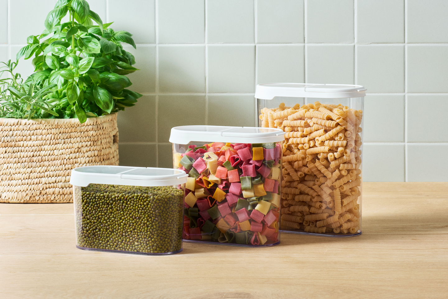 SmartStore Flip säilytyspurkki 1,1 l