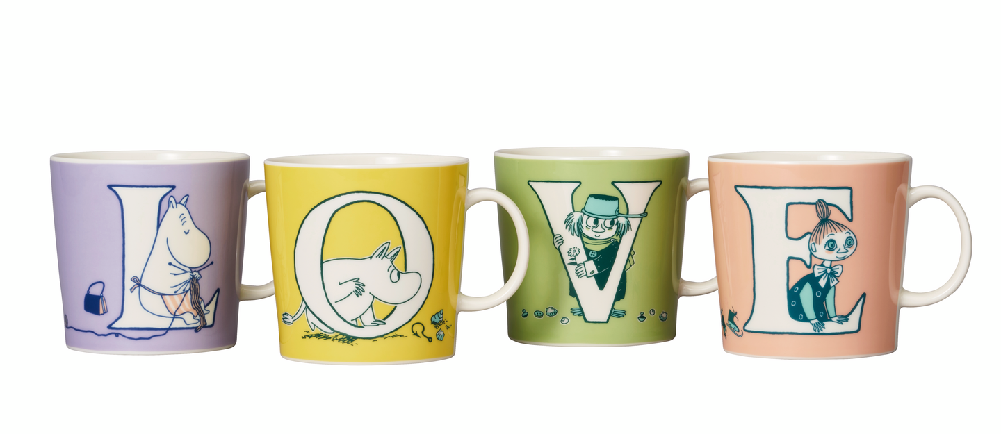 Moomin Arabia muki 0,4 l ABC E